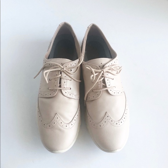 Cole Haan Shoes - Cole Haan pink ZEROGRAND wingtip oxford